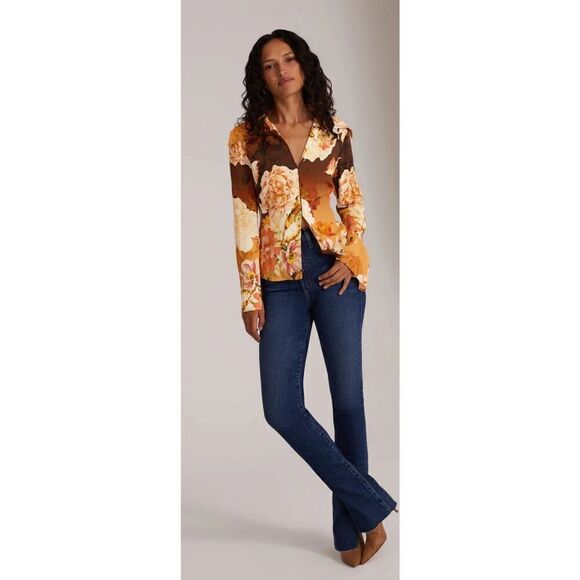 Favorite Daughter The Jane Shirt in Sienna NWT Size Medium - Picture 4 of 10